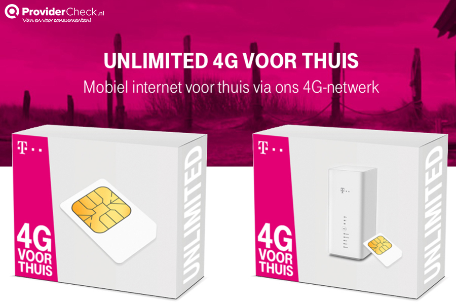 Onbeperkt 4G voor thuis - werkt dat? | Providercheck.nl