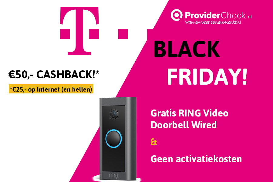 Grillig steen bidden T-Mobile Black Friday actie | Providercheck.nl