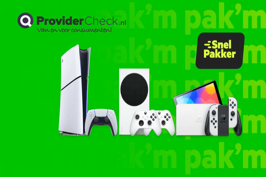 KPN Snelpakker actie: Gameconsole als welkomstcadeau